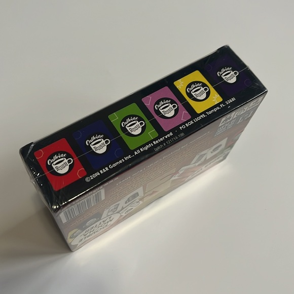 Caffeine Rush Card Game / New Sealed / R&R Games - Picture 6 of 6